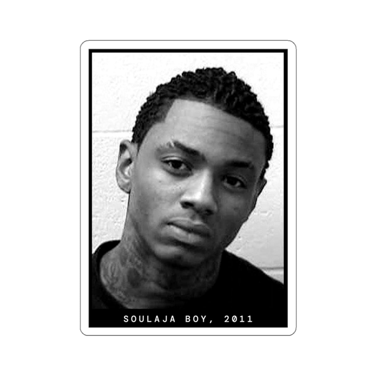 Soulja Boy, 2011 Rapper Mugshot Sticker