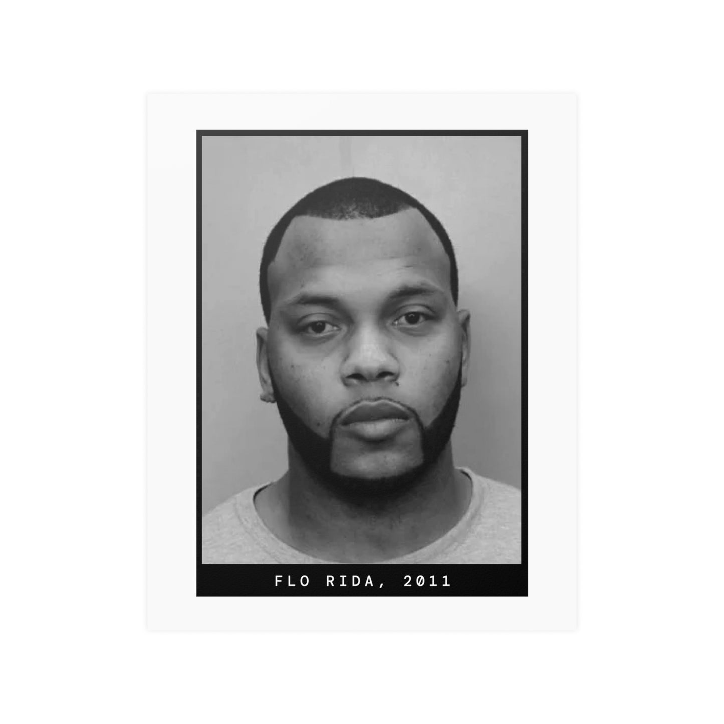 Flo Rida, 2011 Rapper Mugshot Poster