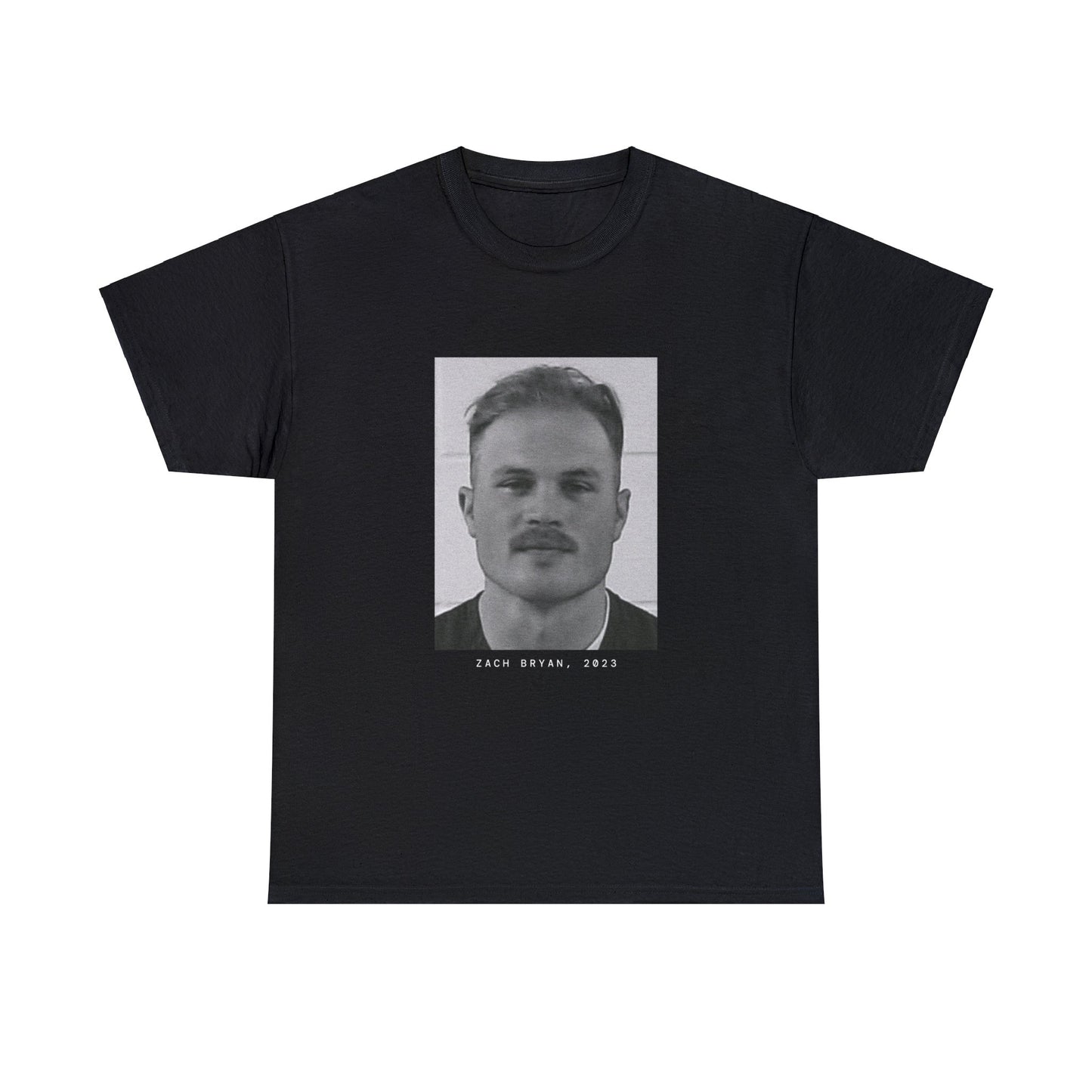 Zach Bryan 2023, Singer Mugshot Tee