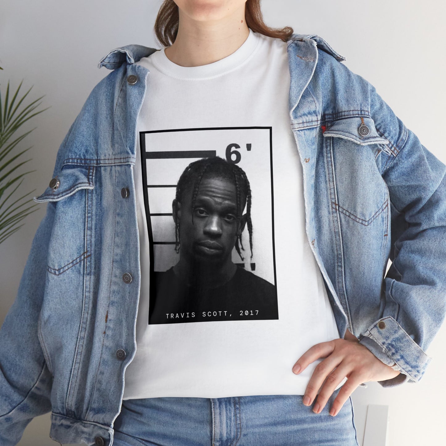 Travis Scott, 2017 Rapper Mugshot Tee