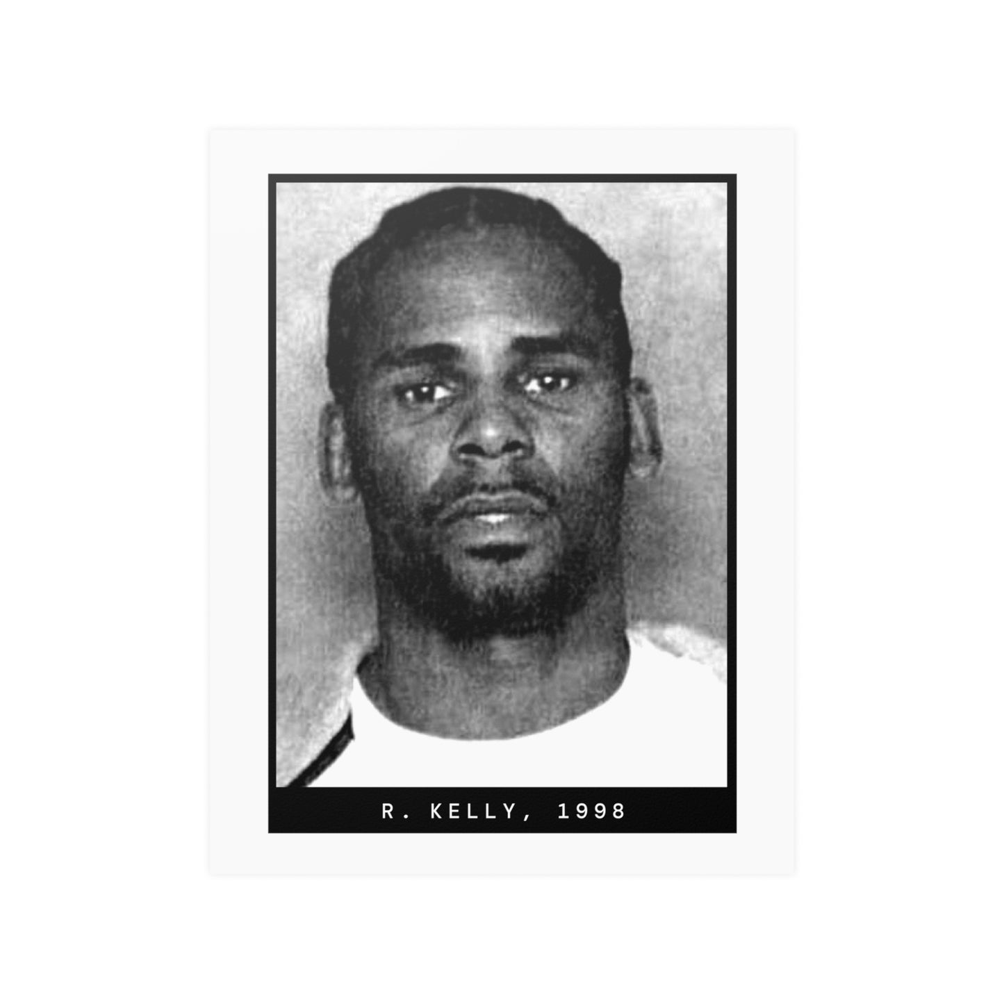 R. Kelly, 1998 Mugshot Poster