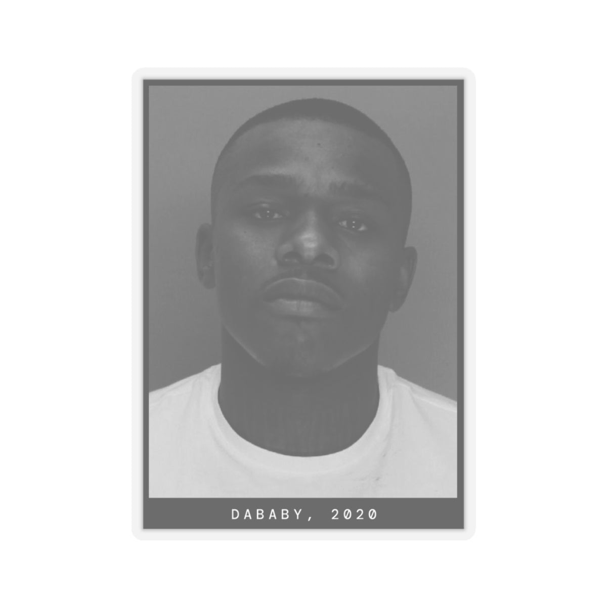 DaBaby, 2020 Rapper Mugshot Sticker