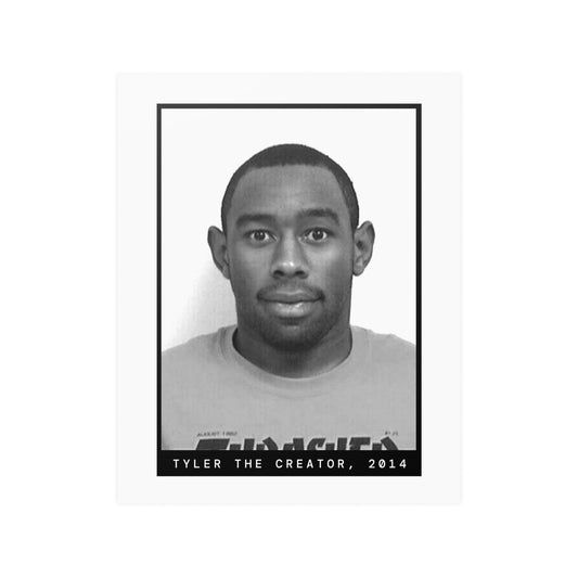 Tyler The Creator, 2014 Rapper Mugshot Poster