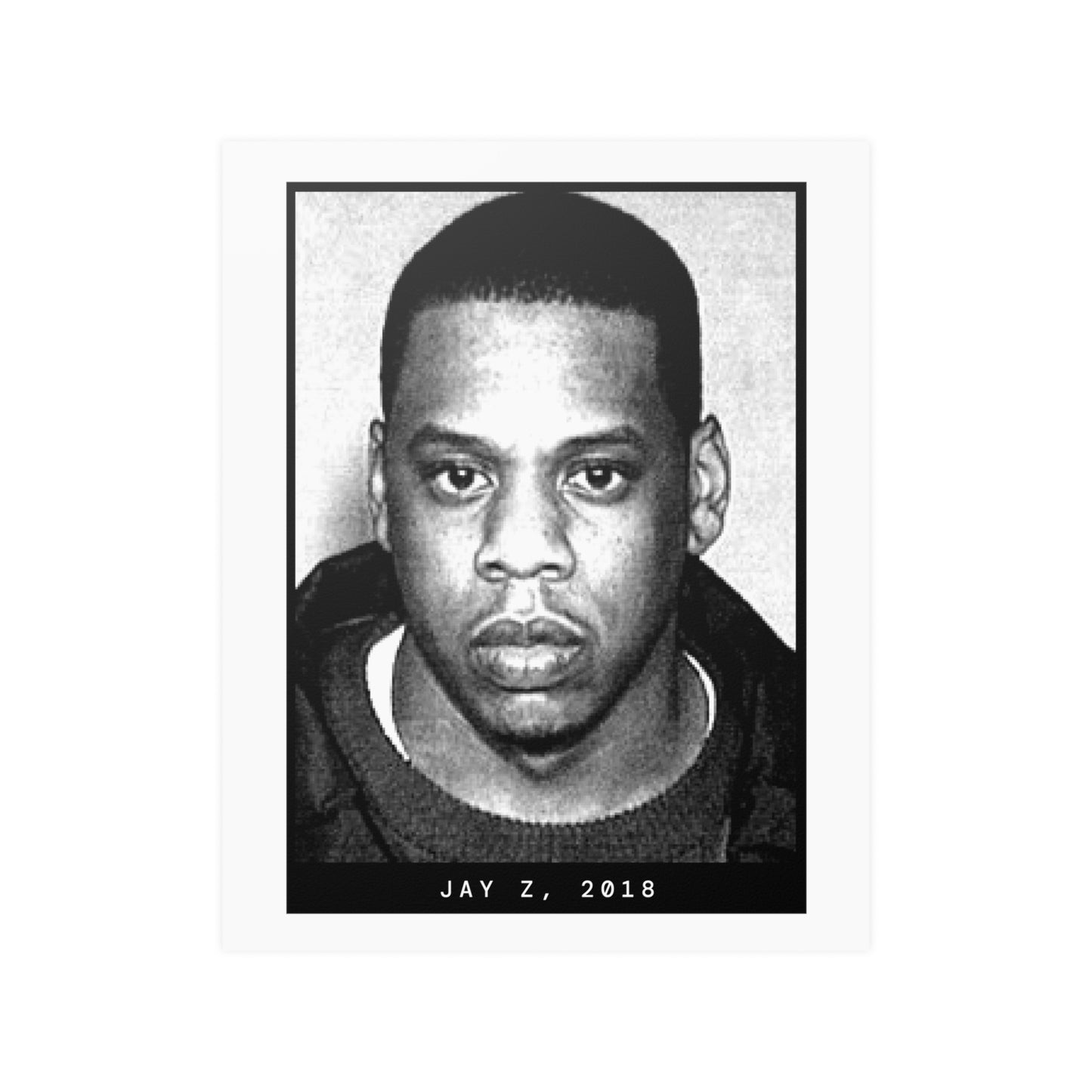 Jay Z, 2018 Rapper Mugshot Poster