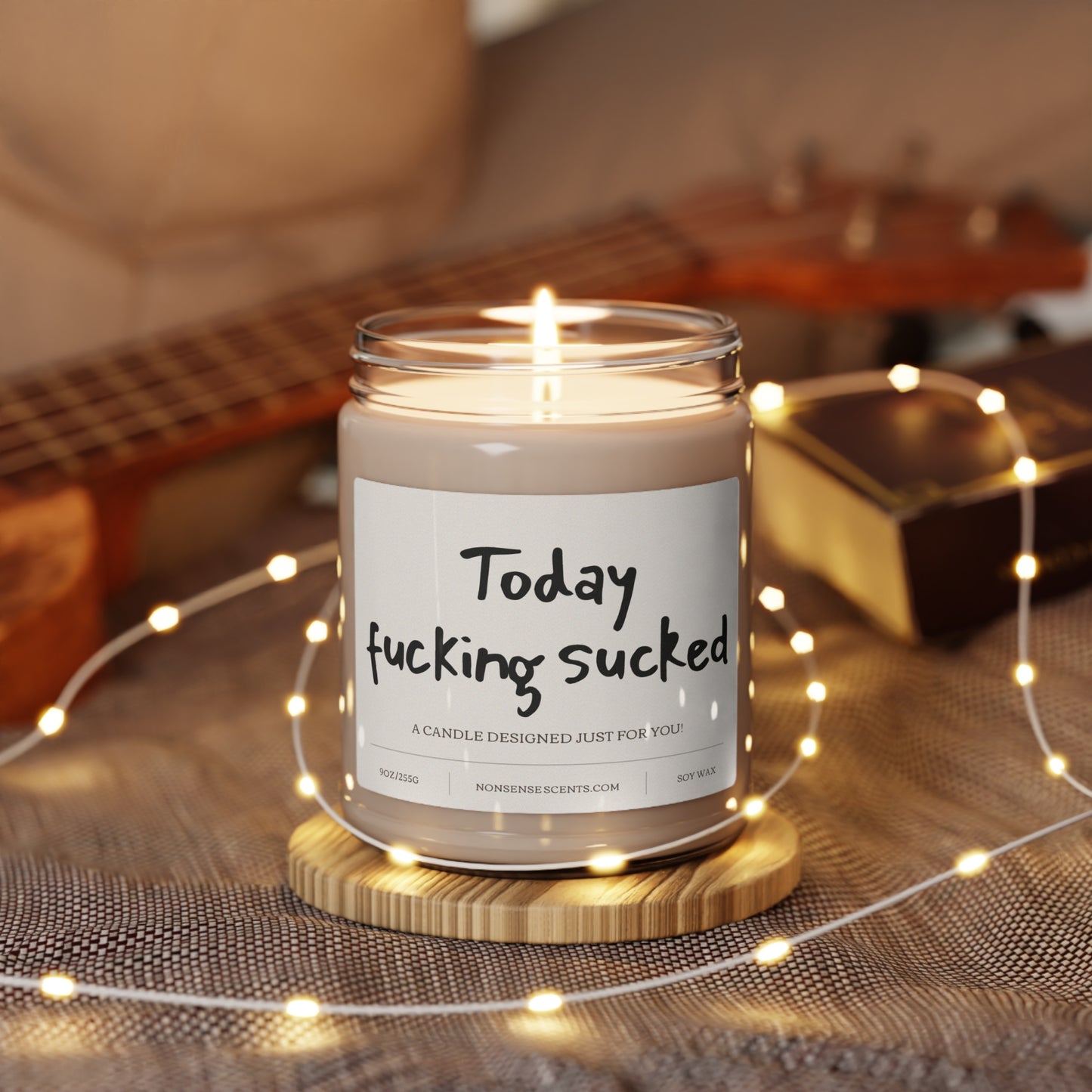 "Today Fucking Sucked" Scented Candle