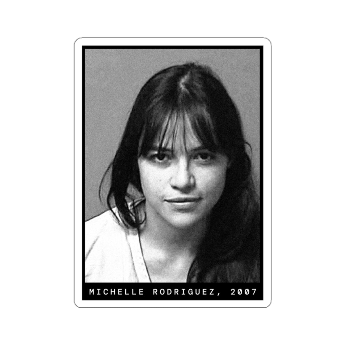 Michelle Evans, 2015 Actress Mugshot Sticker