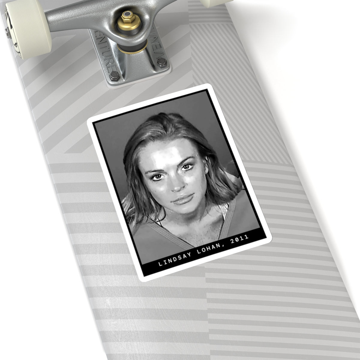 Lindsay Lohan, 2011 Actress Mugshot Sticker