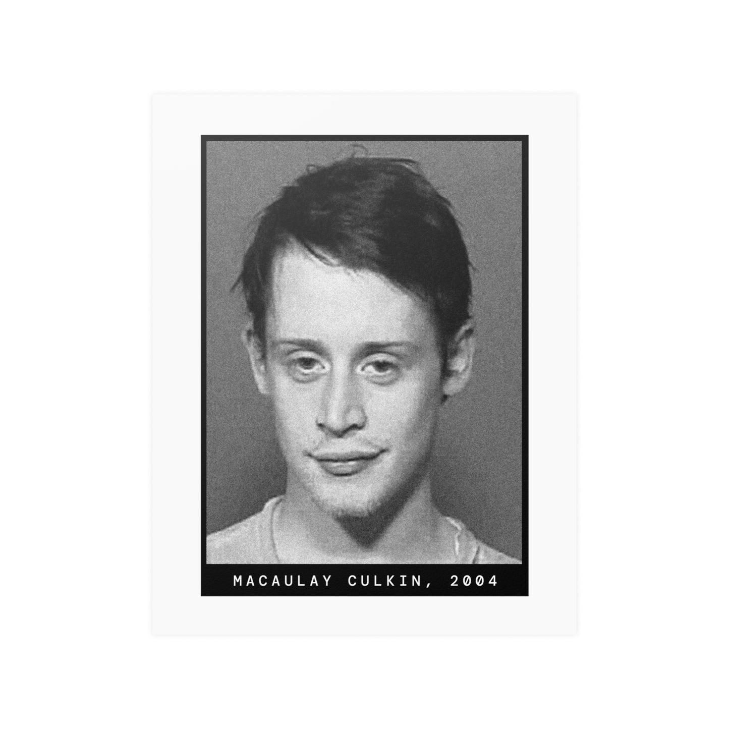 Macaulay Culkin, 2004 Celebrity Mugshot Poster