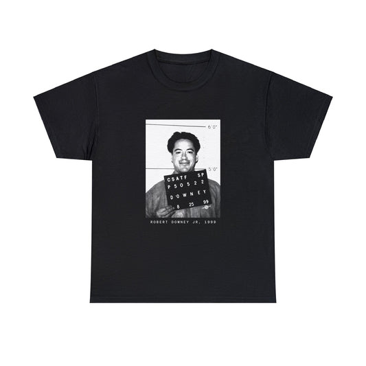 Robert Downey Jr. 1999 Actor Mugshot Tee