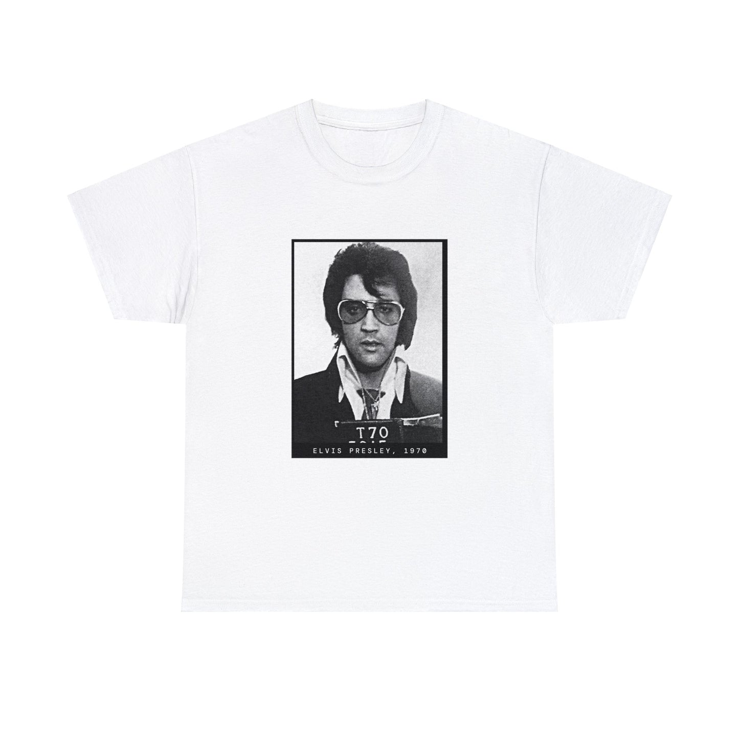 Elvis Presley, 1970 Singer Mugshot Tee