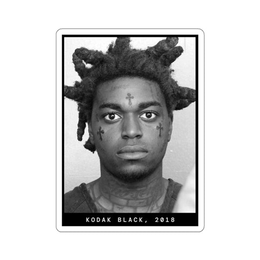 Kodak Black, 2018 Rapper Mugshot Sticker