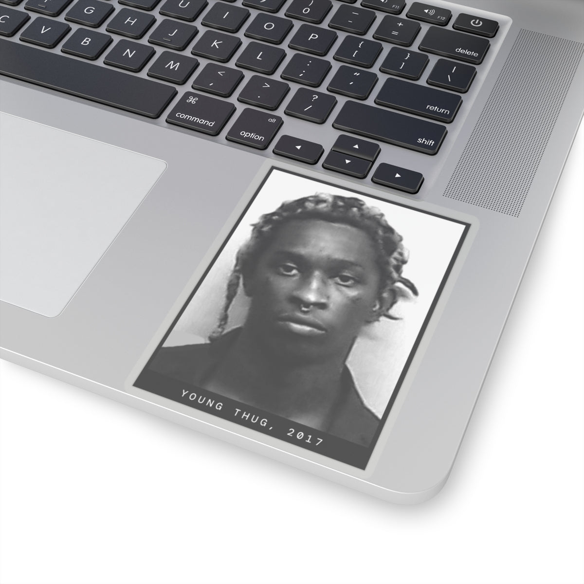 Young Thug, 2017 Rapper Mugshot Sticker