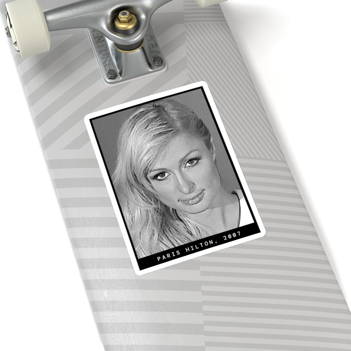 Paris Hilton, 2007 Celebrity Mugshot Sticker