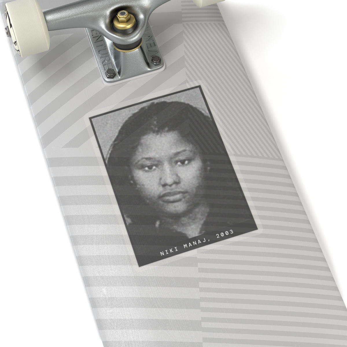 Nicki Manaj, 2003 Female Rapper Mugshot Sticker