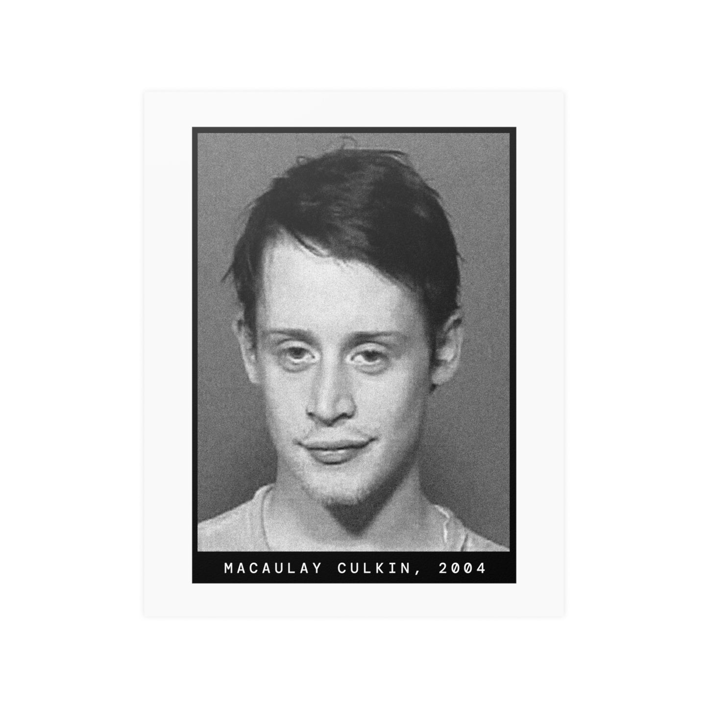 Macaulay Culkin, 2004 Celebrity Mugshot Poster