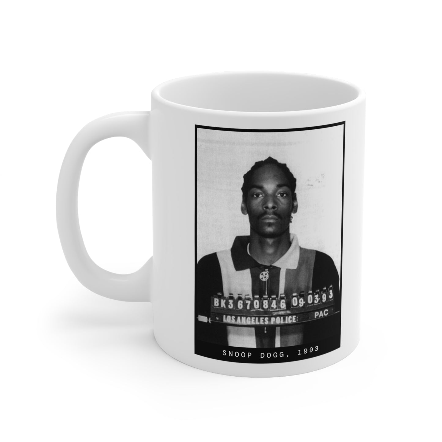 Snoop Dogg, 1993 Rapper Mugshot Mug