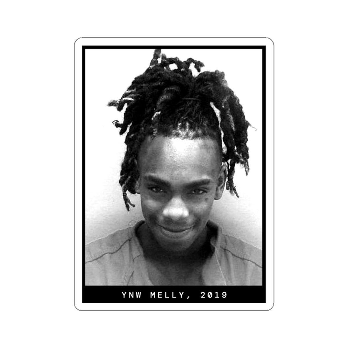 YNW Melly, 2019 Rapper Mugshot Sticker