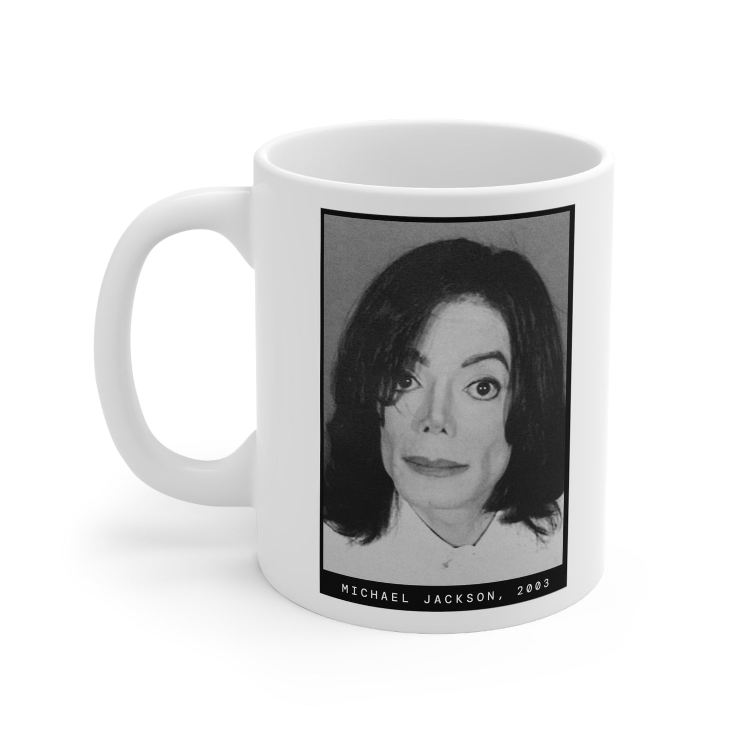 Michael Jackson, 2003 Singer Mugshot Mug