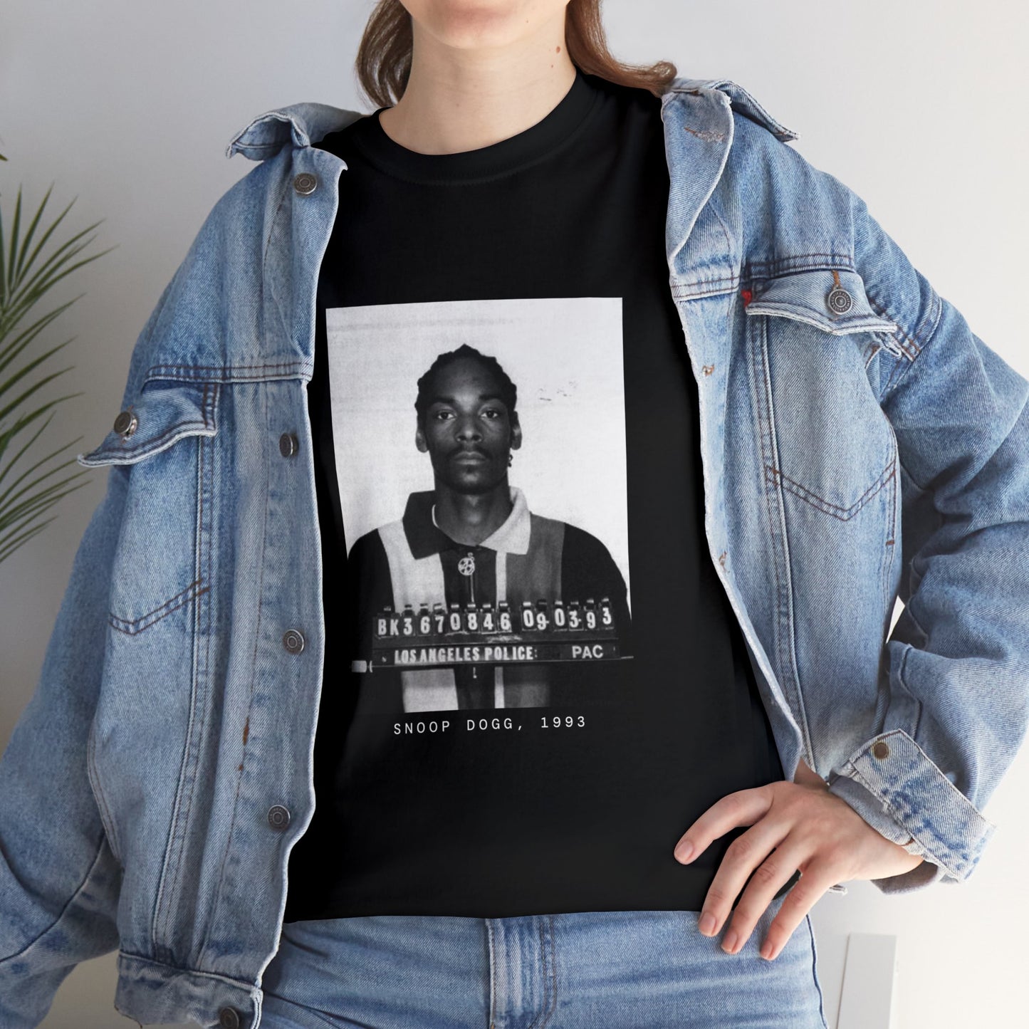 Snoop Dogg, 1993 Rapper Mugshot Tee