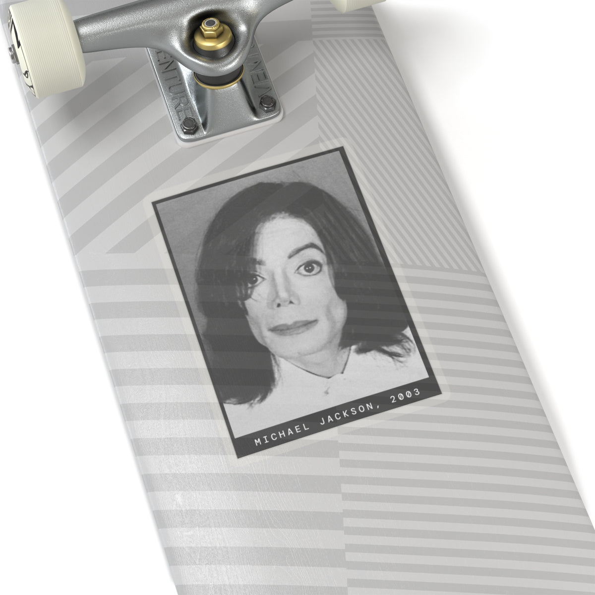 Michael Jackson, 2003 Singer Mugshot Sticker