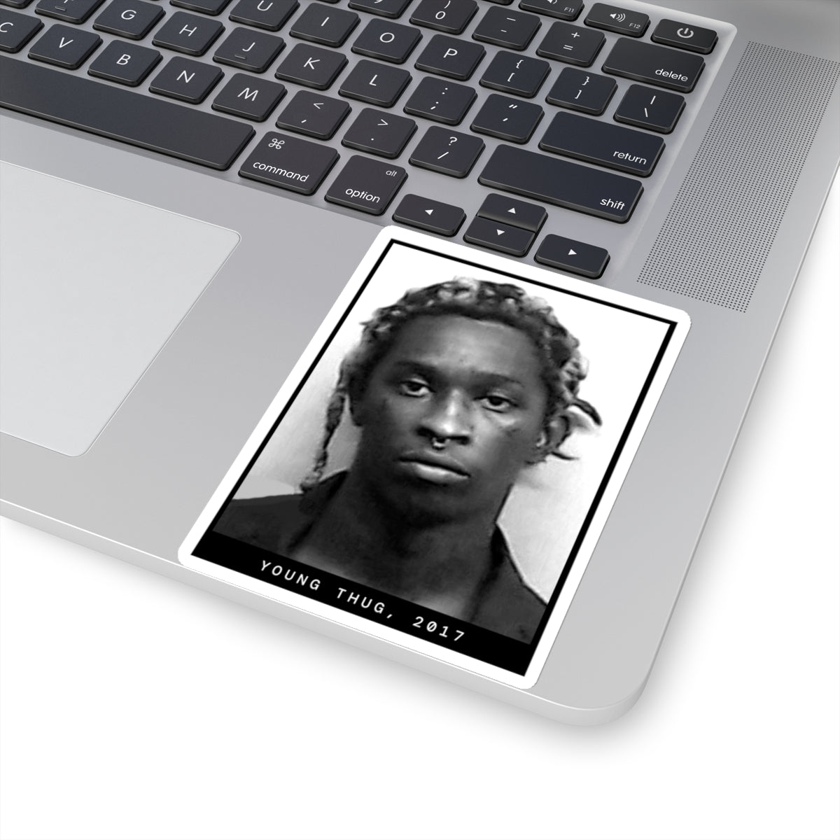 Young Thug, 2017 Rapper Mugshot Sticker