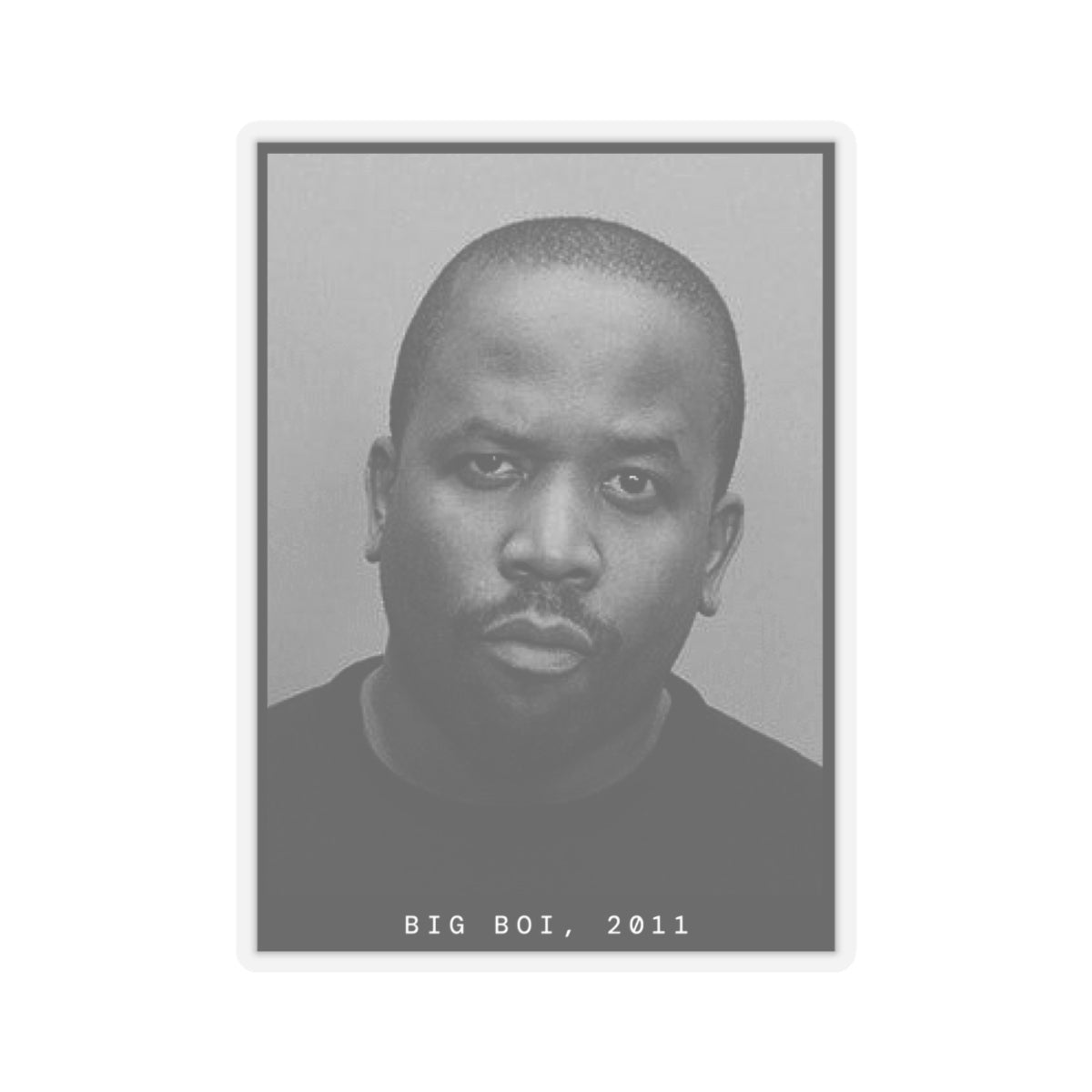 Big Boi, 2011 Rapper Mugshot Sticker