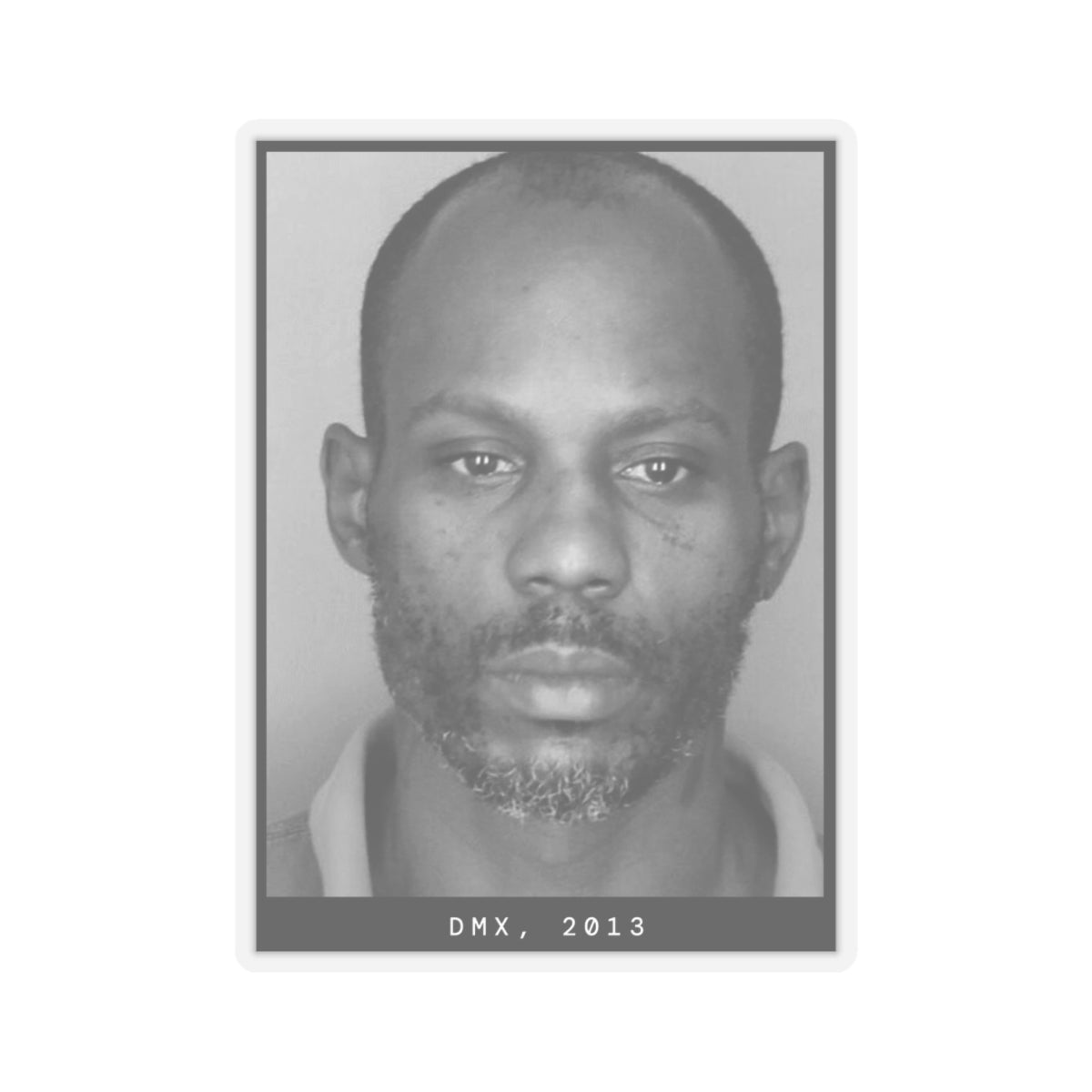 DMX, 2013 Rapper Mugshot Sticker