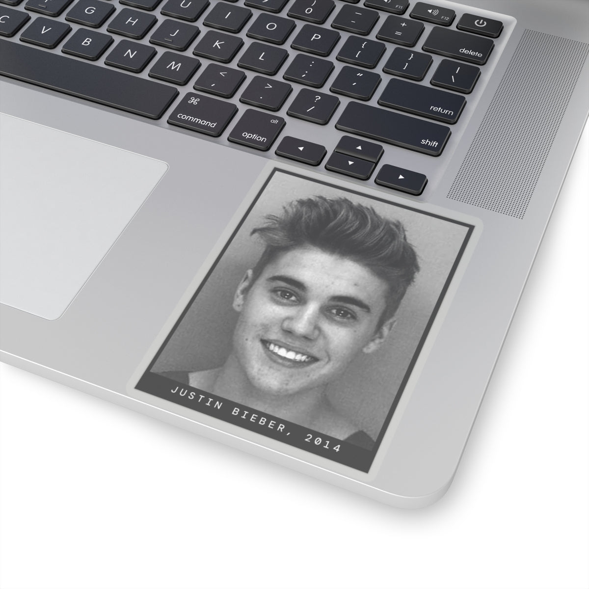 Justin Bieber, 2014 Singer Mugshot Sticker