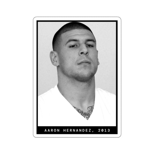 Aaron Hernandez, 2013 Mugshot Sticker