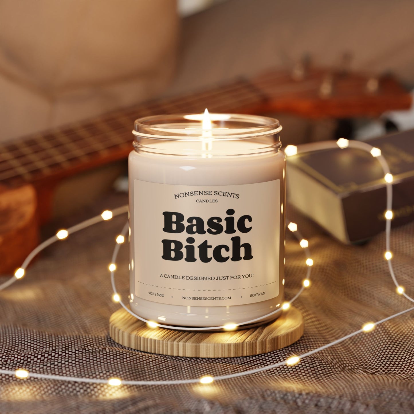 Basic Bitch - Funny Gag Gift Scented Candle by Nonsense Scents