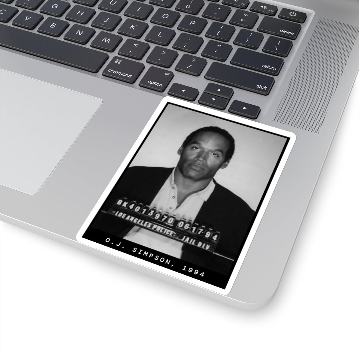 O.J. Simpson, 1994 Mugshot Sticker