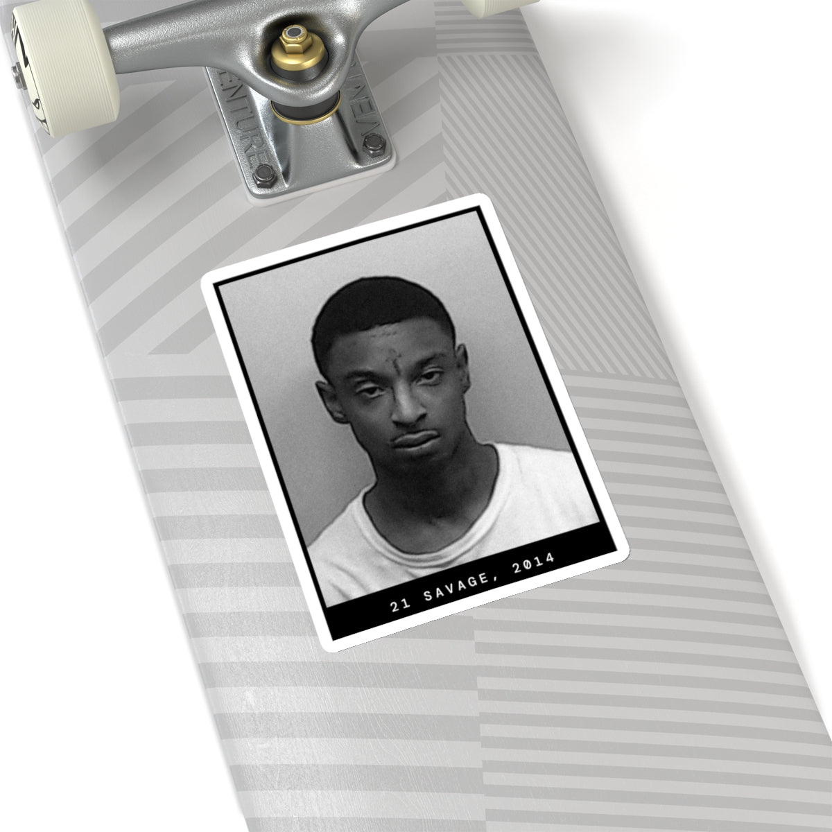 21 Savage, 2014 Rapper Mugshot Sticker