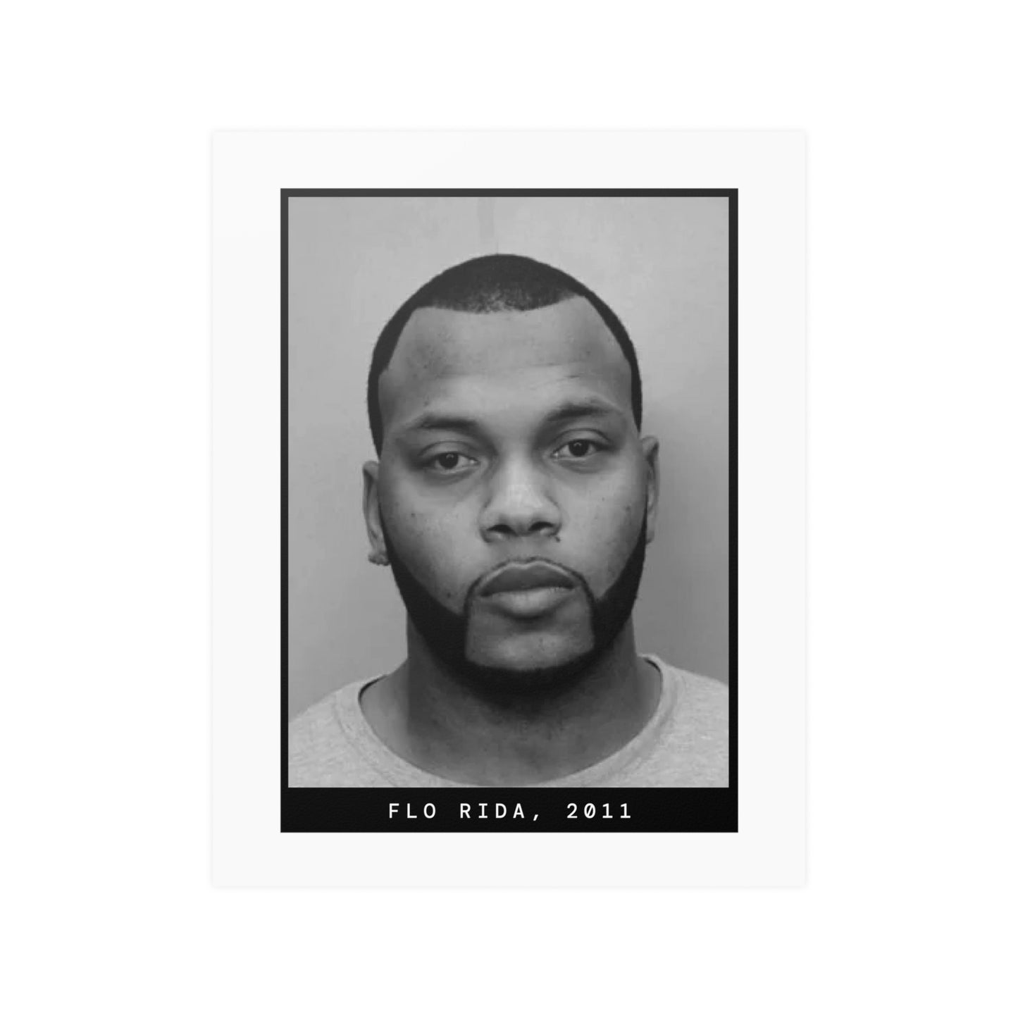 Flo Rida, 2011 Rapper Mugshot Poster