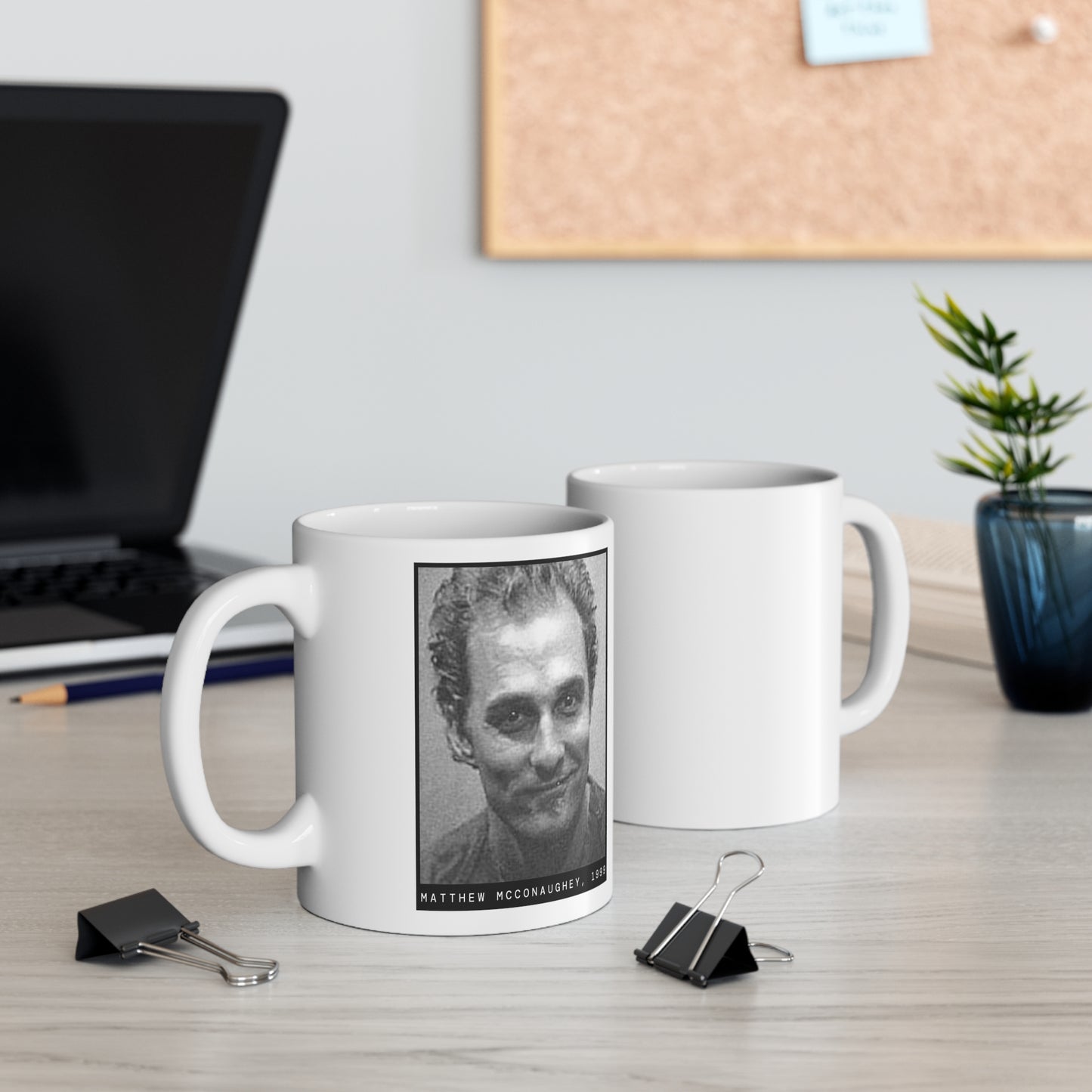 Matthew McConaughey, 1999 Actor Mugshot Mug