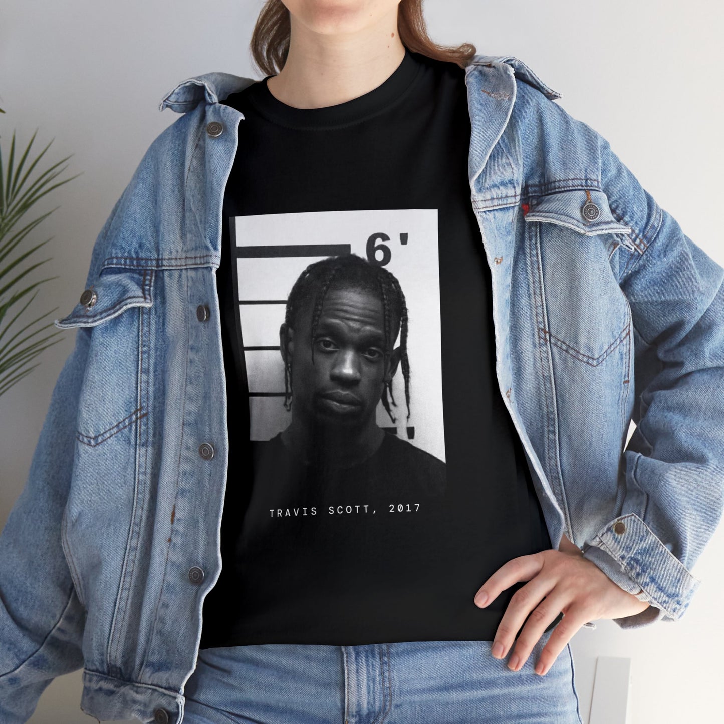 Travis Scott, 2017 Rapper Mugshot Tee