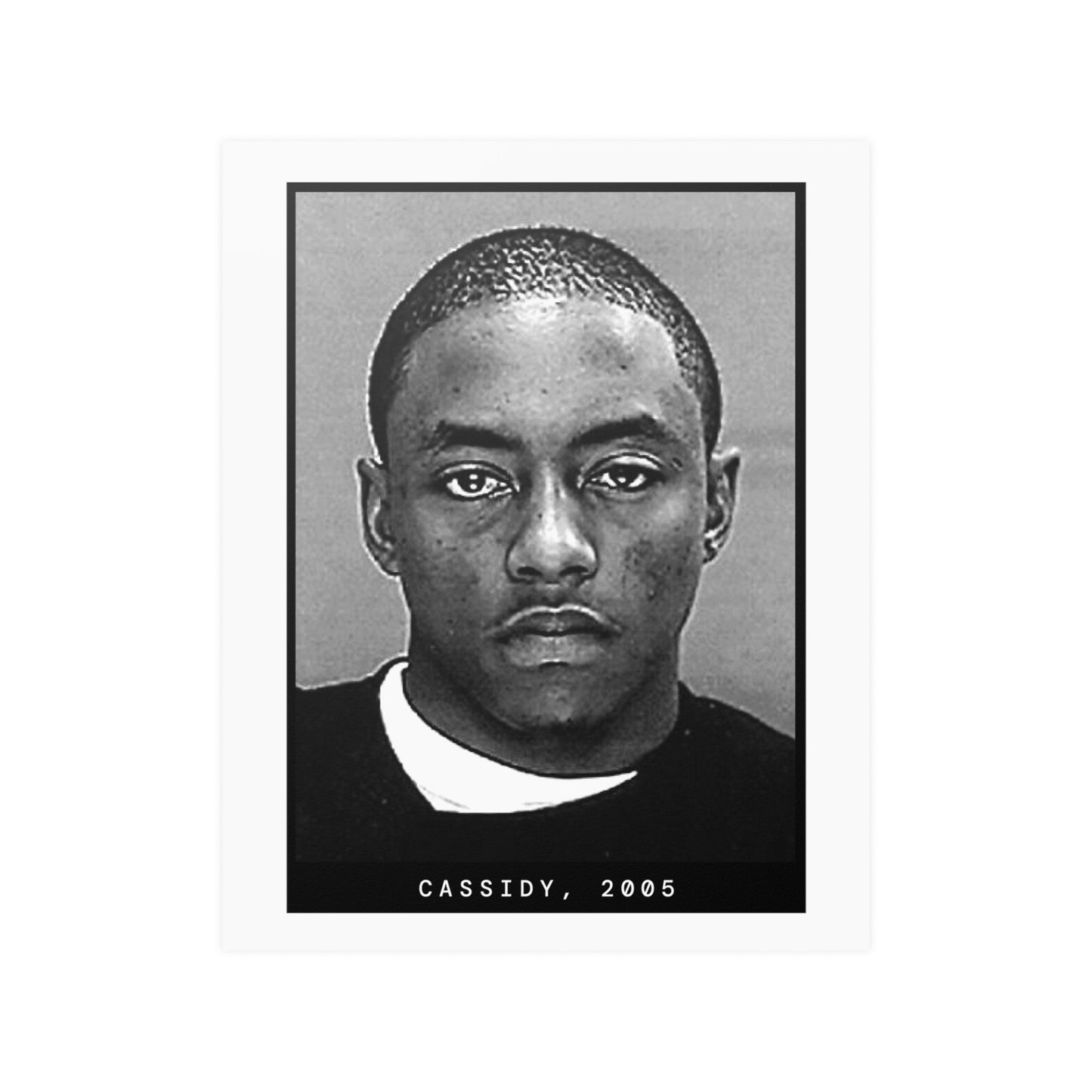 Cassidy, 2005 Rapper Mugshot Poster