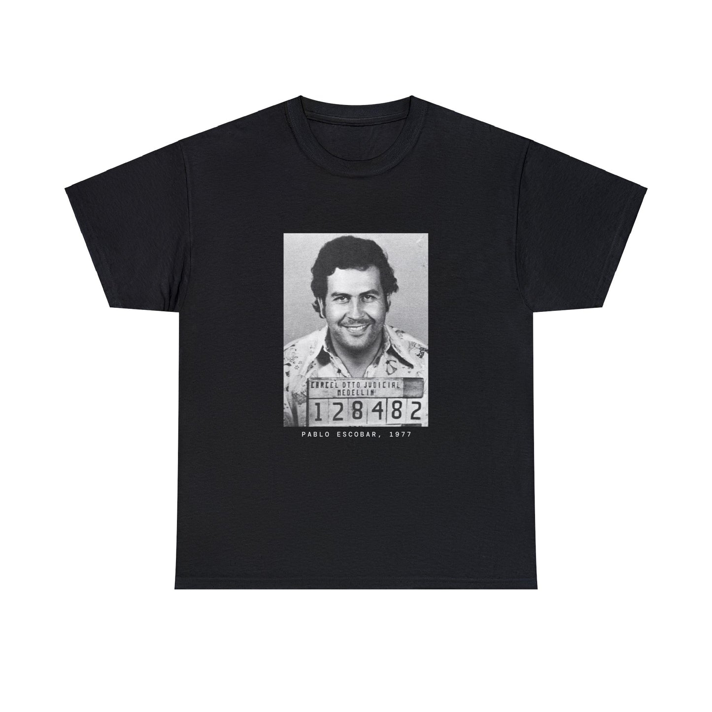 Pablo Escobar, 1977 Mugshot Tee