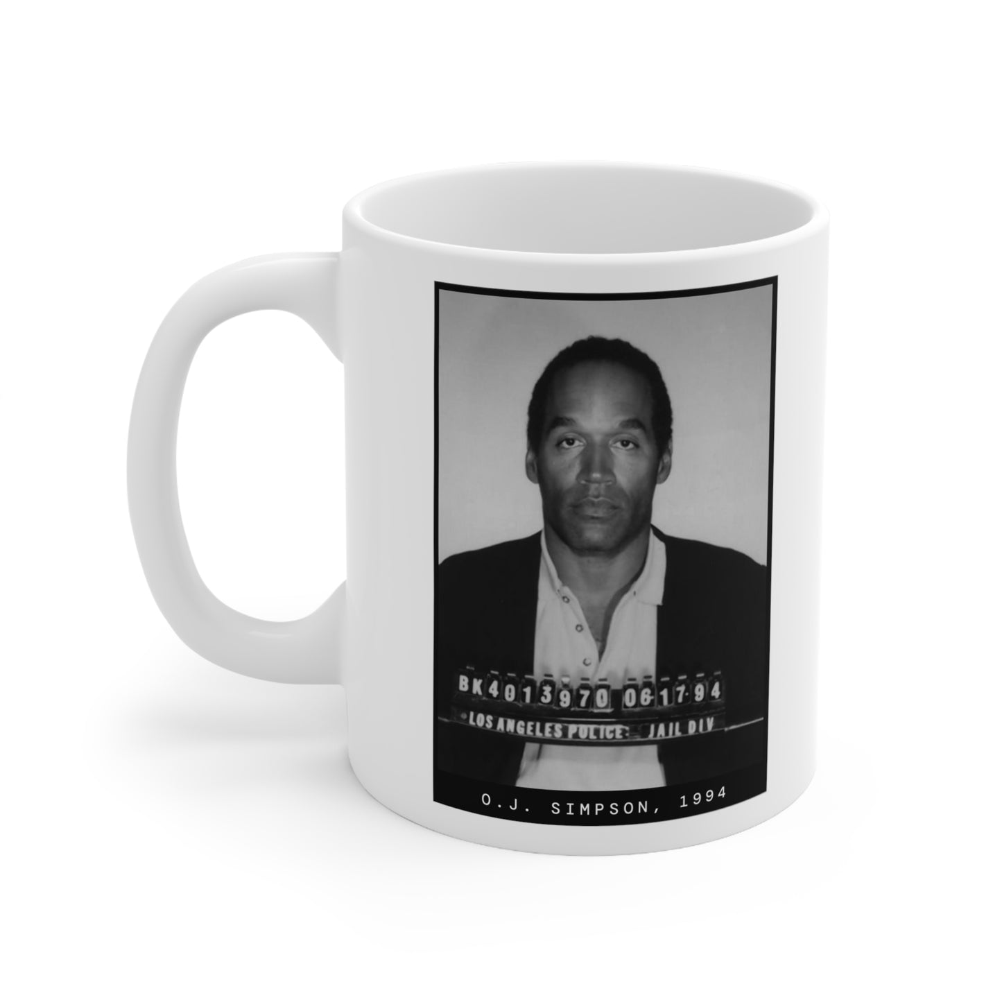 O.J. Simpson, 1994 Mugshot Mug