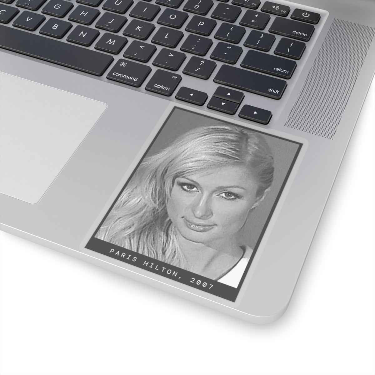 Paris Hilton, 2007 Celebrity Mugshot Sticker