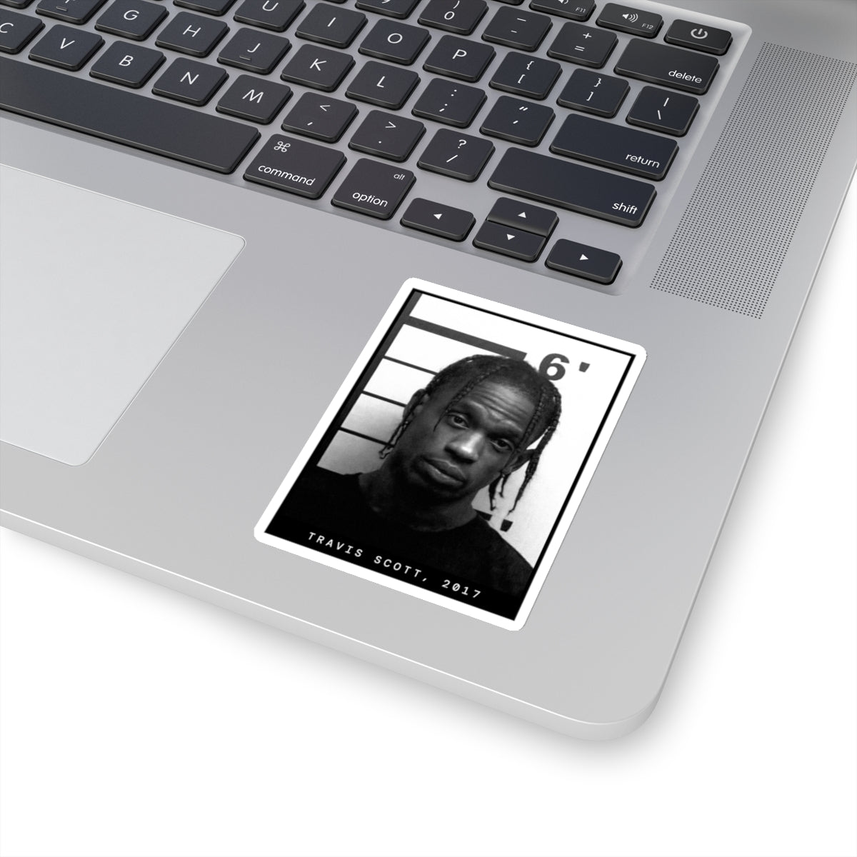 Travis Scott, 2017 Rapper Mugshot Sticker