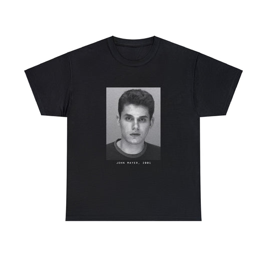 John Mayer, 2001 Singer Mugshot Tee