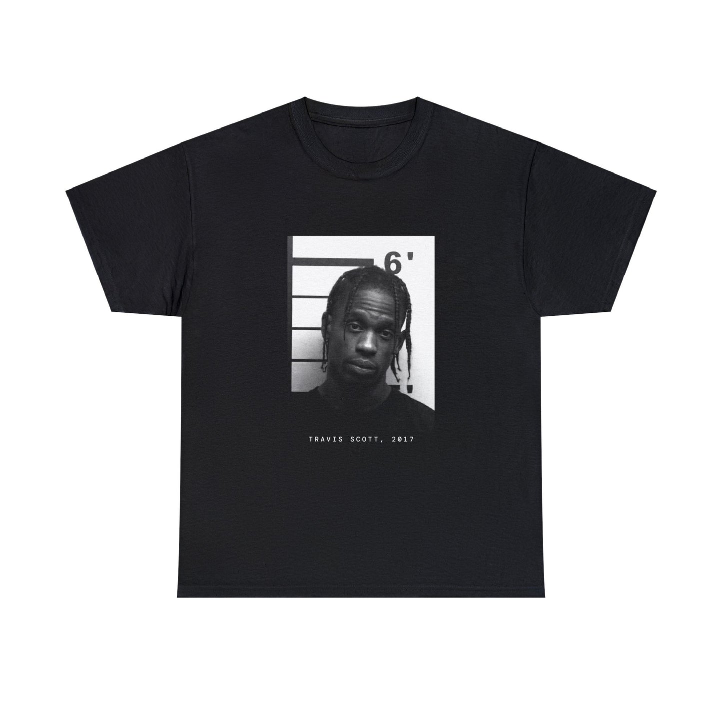 Travis Scott, 2017 Rapper Mugshot Tee