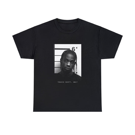 Travis Scott, 2017 Rapper Mugshot Tee