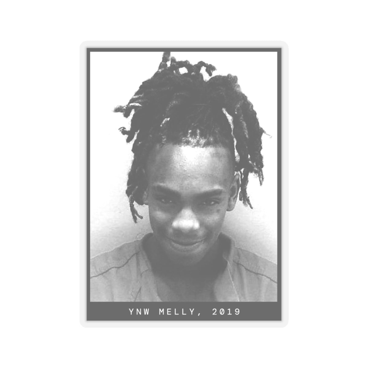 YNW Melly, 2019 Rapper Mugshot Sticker