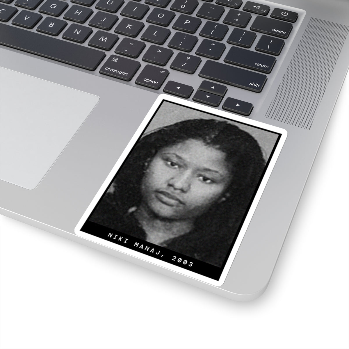 Nicki Manaj, 2003 Female Rapper Mugshot Sticker