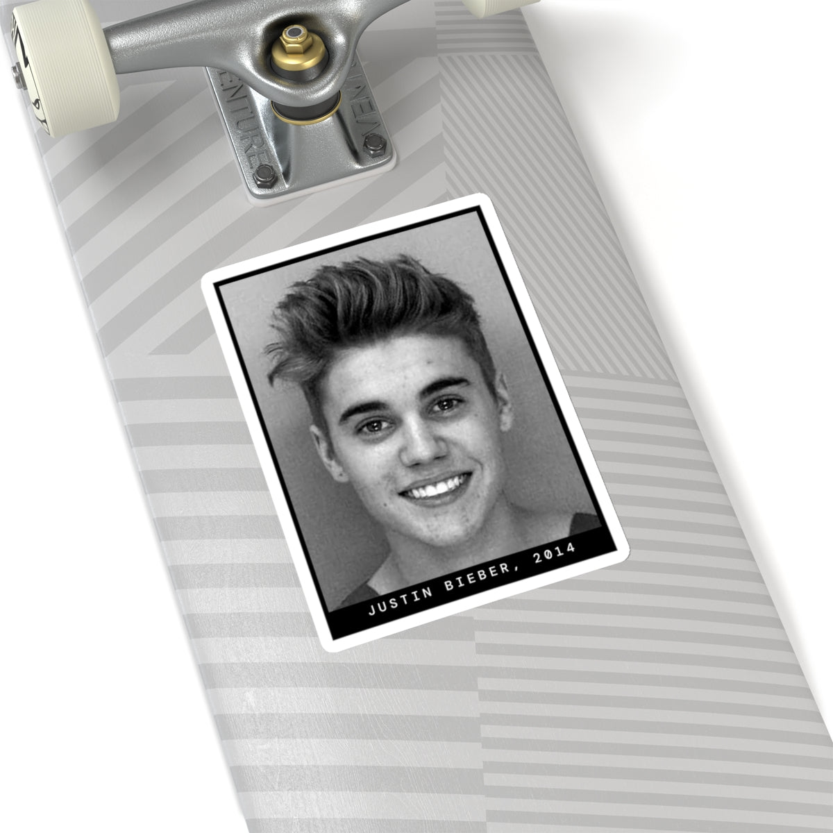 Justin Bieber, 2014 Singer Mugshot Sticker