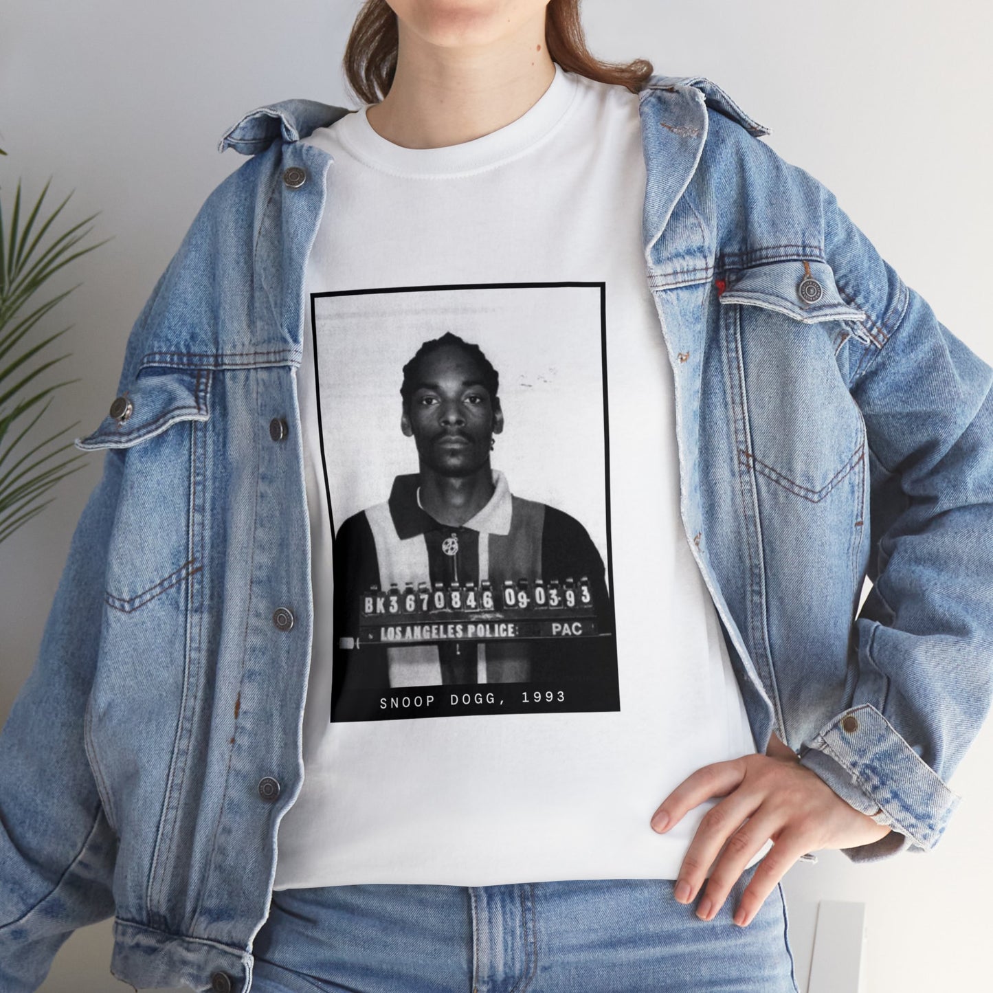 Snoop Dogg, 1993 Rapper Mugshot Tee