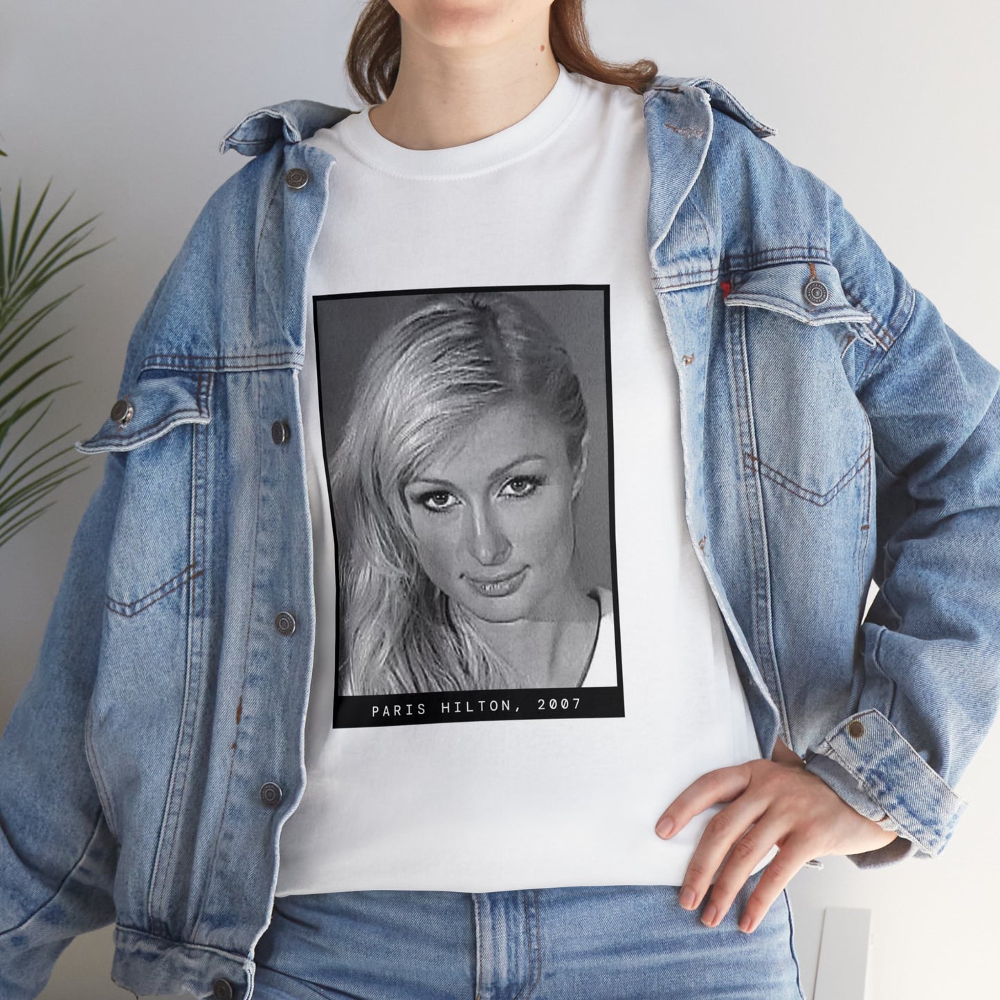 Paris Hilton, 2007 Celebrity Mugshot Tee