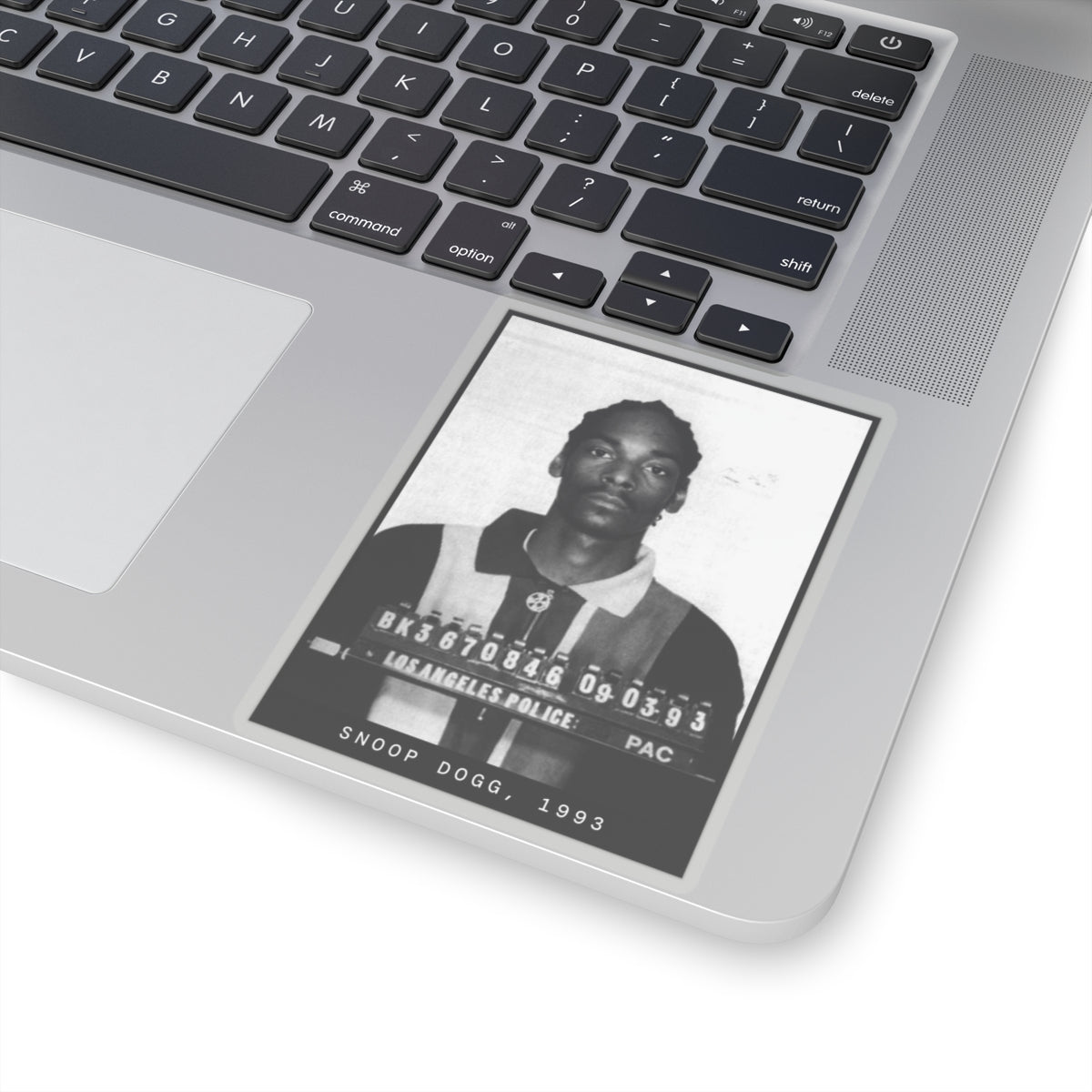 Snoop Dogg, 1993 Rapper Mugshot Sticker