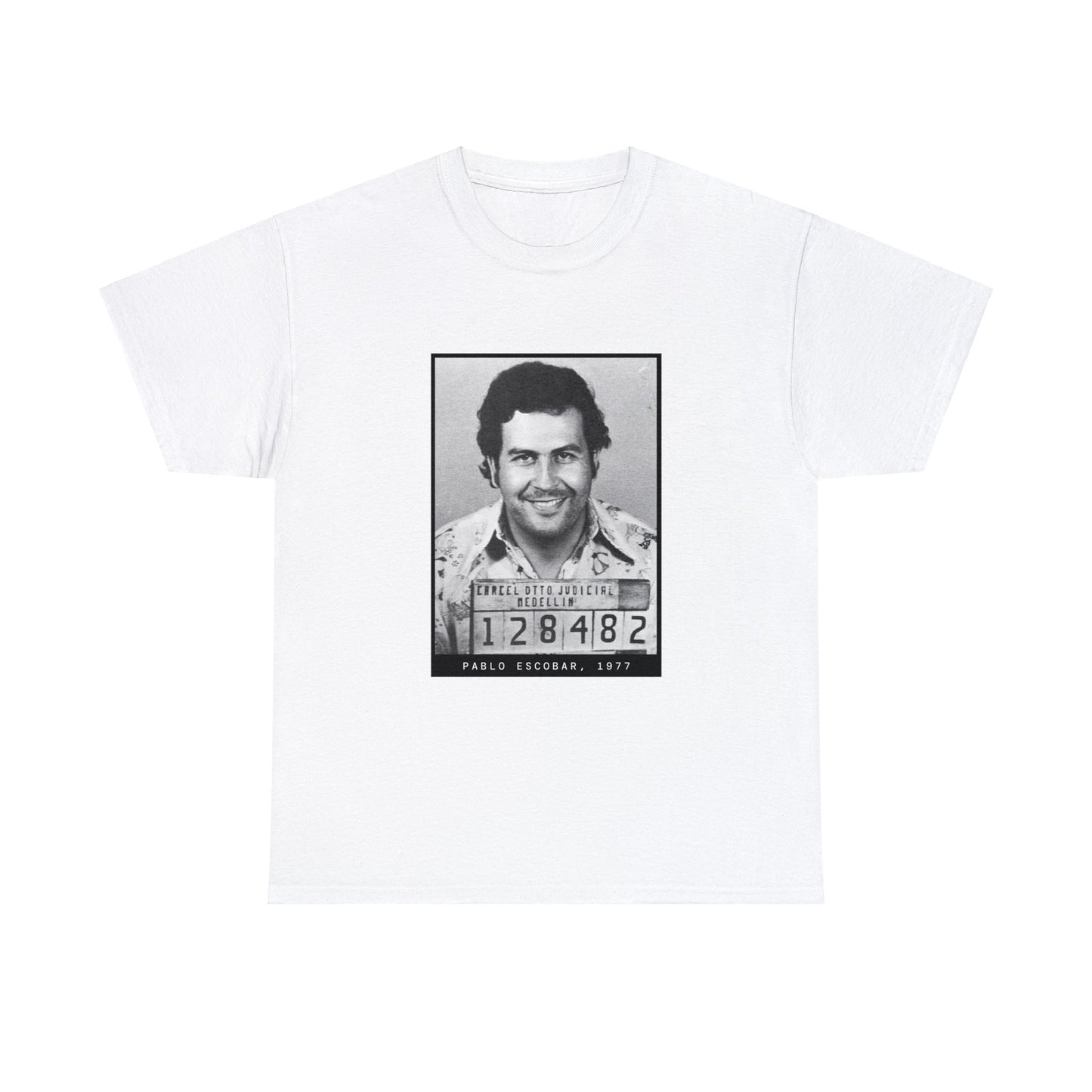 Pablo Escobar, 1977 Mugshot Tee